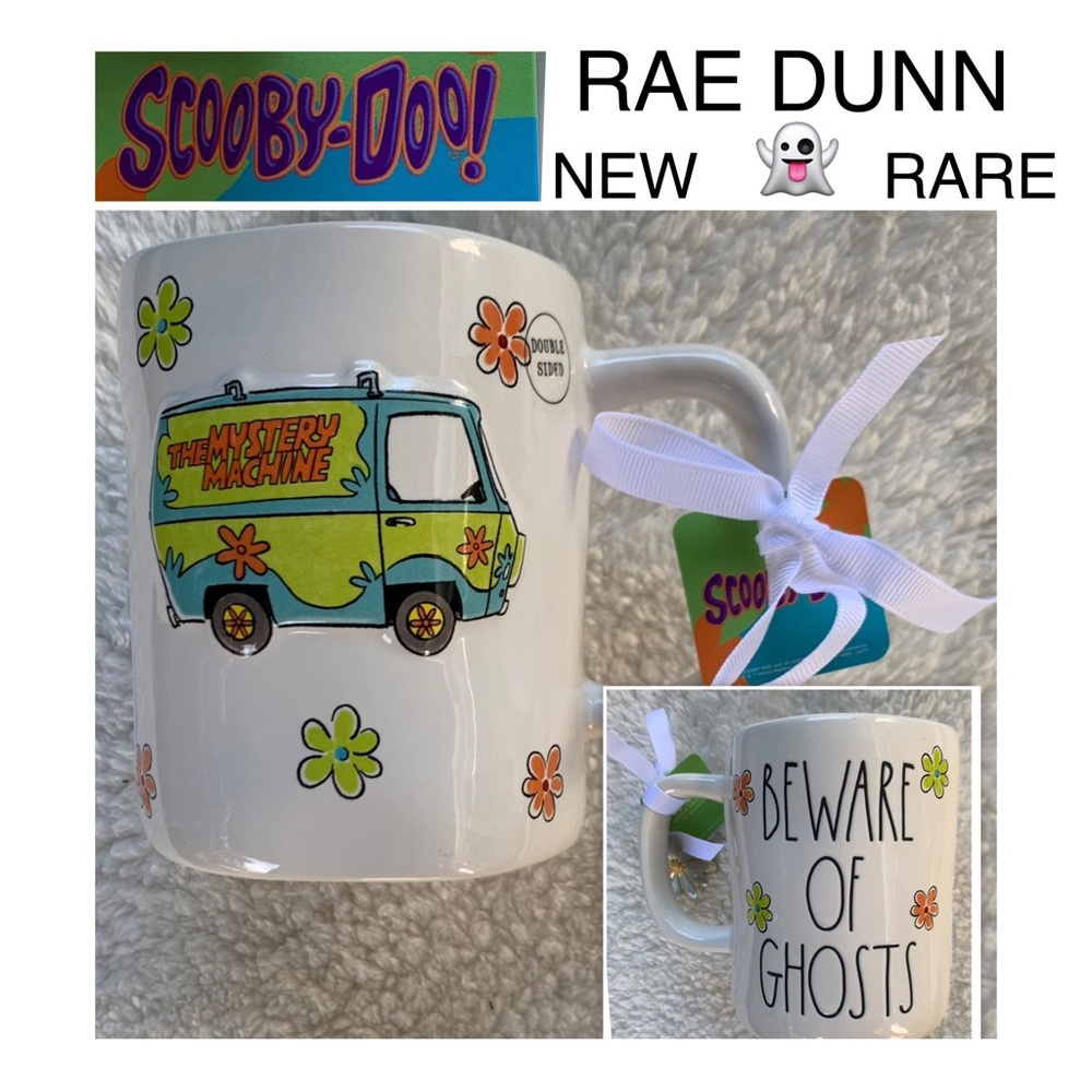 1 of 2 SCOOBY-DOO 🚐 Mystery Van Rae Dunn Scooby-Doo 70’s cartoon